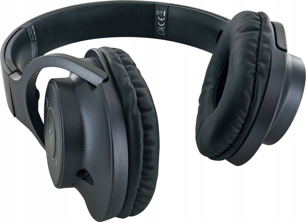 Kufje Schwaiger KH220BT 513, pa tela, Bluetooth 4.2, të zeza