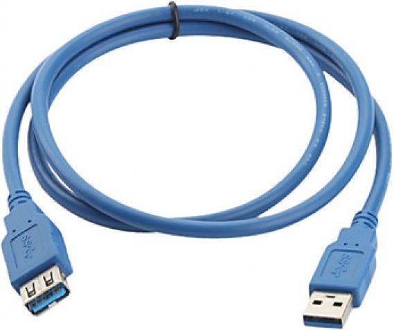 Kabllo USB Techly ICOC-U3-AA-10-EX, USB-A në USB-A, 1 m, USB 3.0, blu