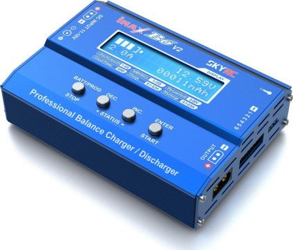 Karikues balancues baterish SKYRC iMax B6DC V2, 6A, ekran grafik, blu