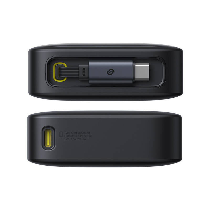 Powerbank Baseus Free2Pull, 10000mAh, 30W USB C, i zi