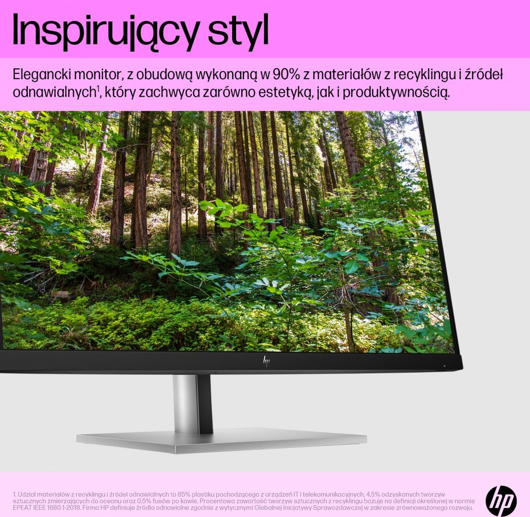 Monitor HP E27q G5, 27", 2560 x 1440 (WQHD), i zi