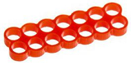 Organizues kabllosh E22 Comb SC-305-E2, për kompjuter desktop, i kuq