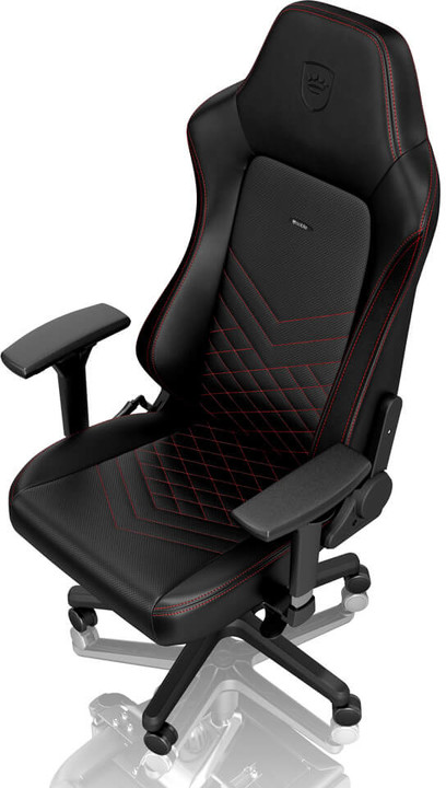 Karrige Noblechairs HERO, e zezë / kuqe