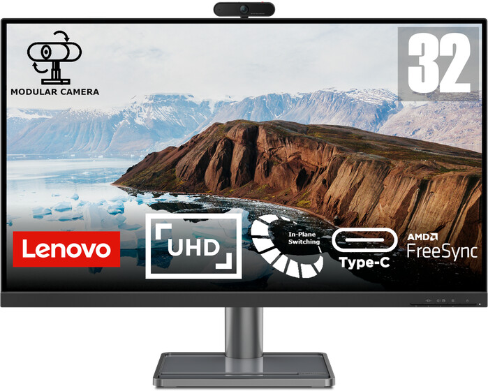 [OUTLET] Monitor Lenovo L32p-30-webCam - LED, 31.5", UHD, i zi