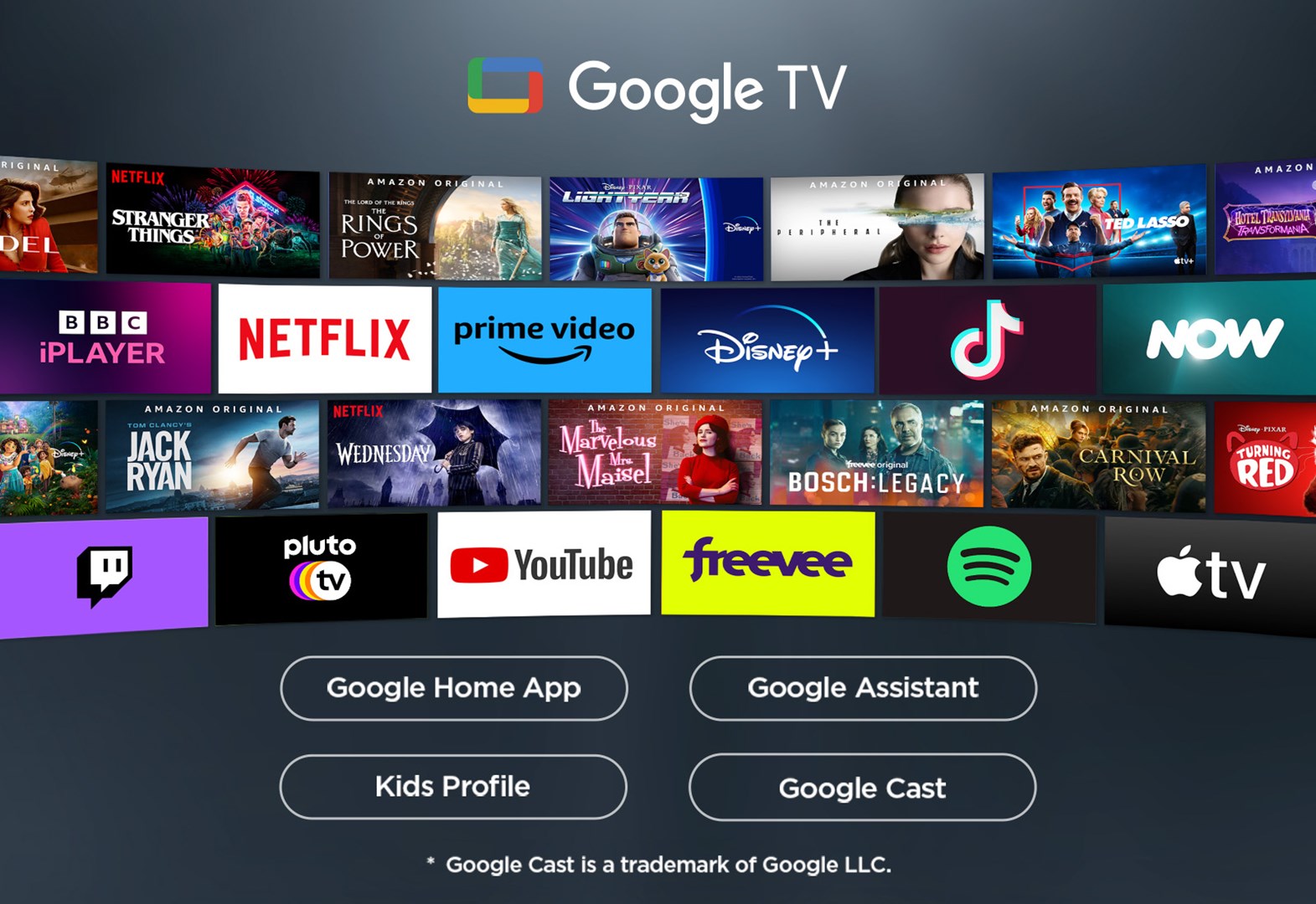 Televizor TCL 43V6C, 43", 4K Ultra HD, Smart Google TV, i zi