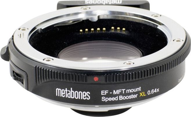 Adapter Metabones Speed Booster XL, Canon EF në Micro Four Thirds, i zi