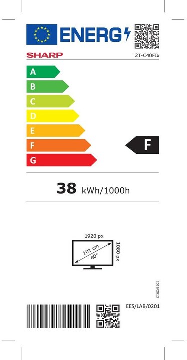 Televizor Sharp 40FI2EA, 40" (101cm), Full HD, i zi