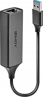 Adaptor rrjeti Lindy USB 3.0 Gigabit Ethernet, USB Type A, 1Gbps, i zi