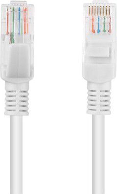 Kabllo Lanberg RJ-45/RJ-45 Cat.5e e bardhë 5m (PCU5-10CC-0500-S)