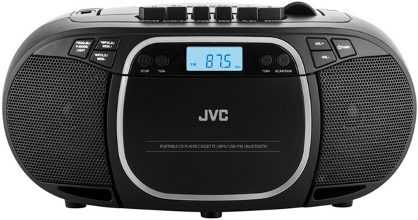 Radio JVC RC-E451B, e zezë