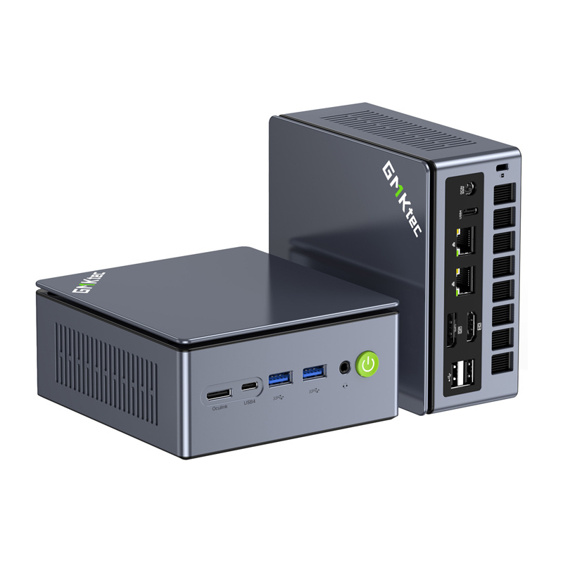 Mini PC GMKtec M7 Ultra, Ryzen 7 PRO 6850U, 16GB RAM 512GB SSD, gri 3
