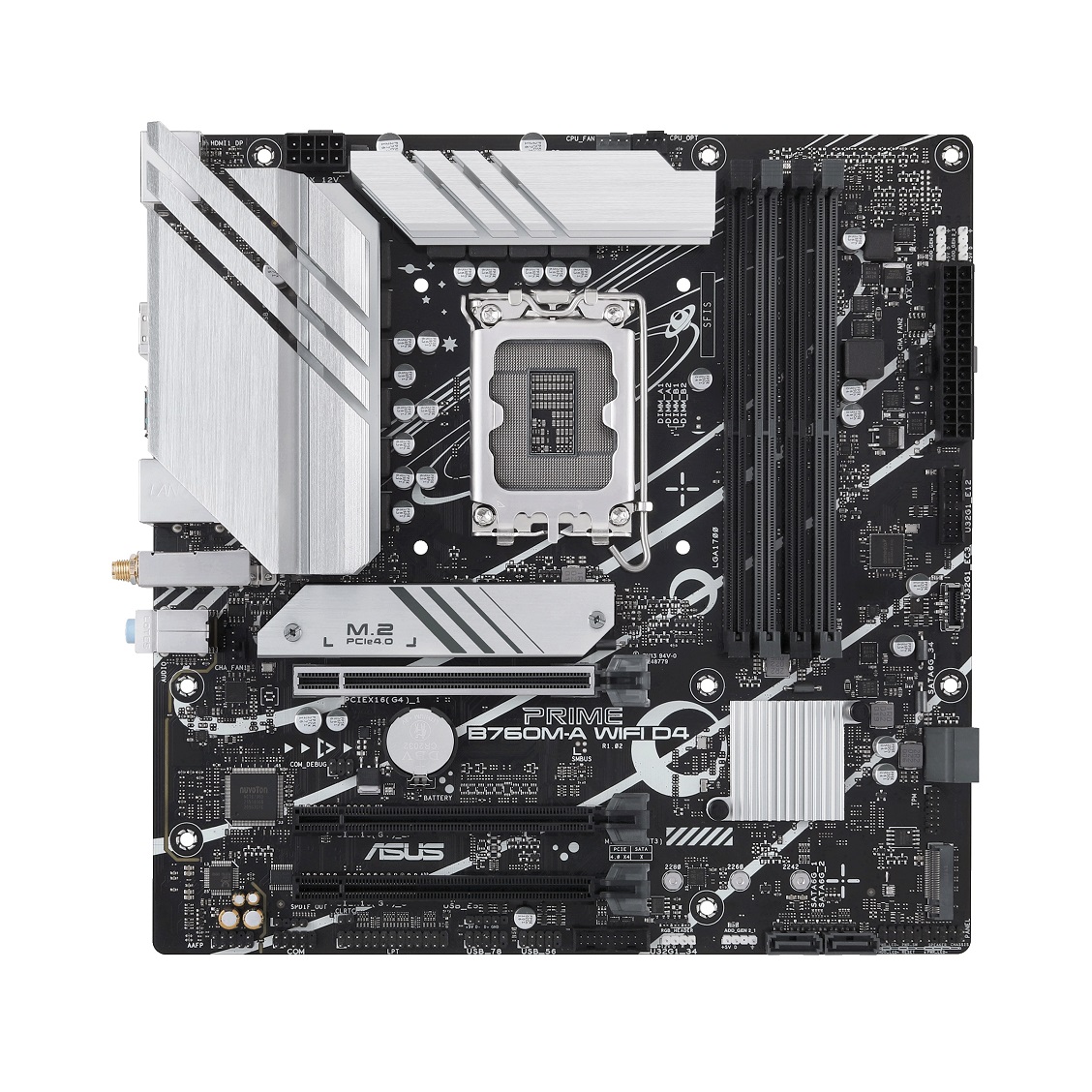Pllakë amë ASUS PRIME B760M-A WIFI D4, LGA 1700, mATX