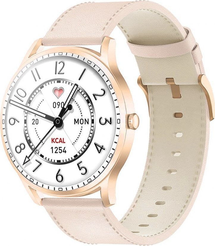 Ora inteligjente Kieslect Smart Watch, 1.32" Semi AMOLED, Bluetooth 5.2, e zezë