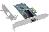 Kartë rrjeti InLine Gigabit Network Card, 1x SFP, PCIe x1, e zezë