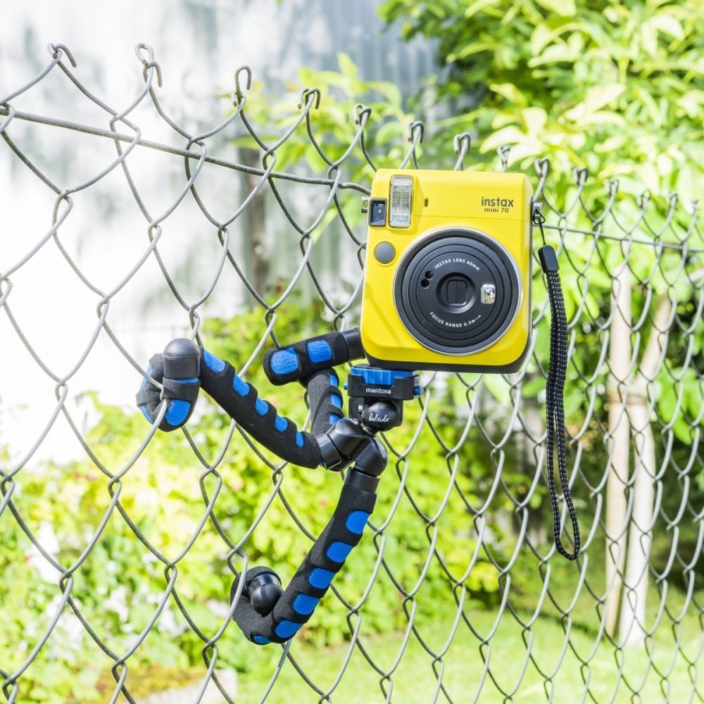 Tripod Mantona Kaleido Flex 21399, fleksibël, kompakt, i zi