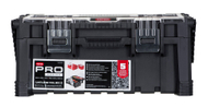Kuti veglash Keter Tool Box 237785, cantilever, dorezë metalike, gri
