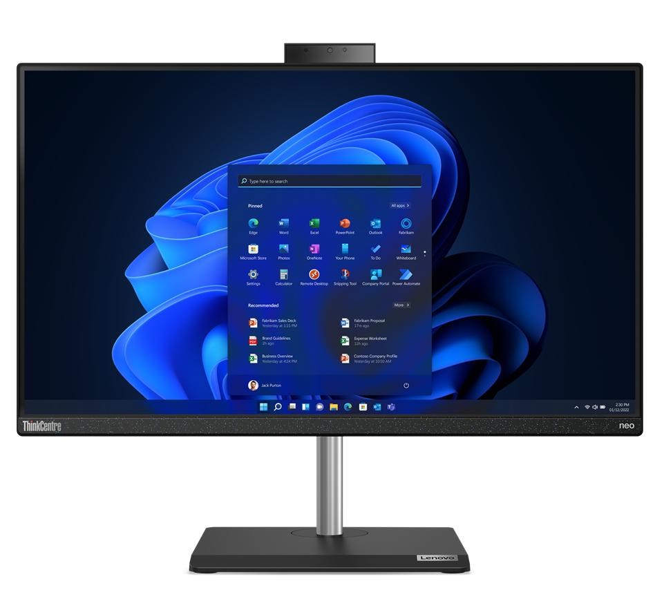 Kompjuter All-in-One Lenovo ThinkCentre Neo 30a 24 Gen 4, i5, 8GB, 256GB SSD, i zi
