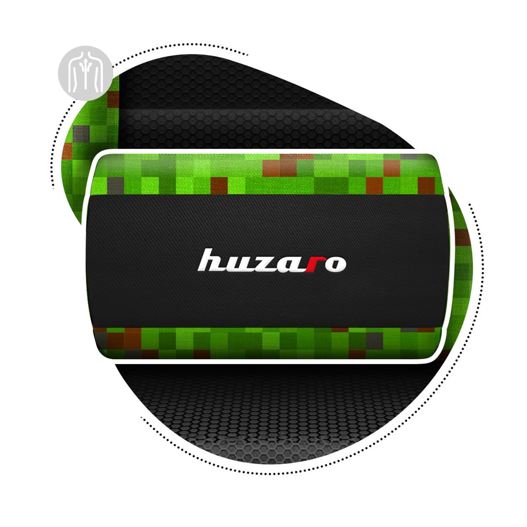 Гејмерска столица за деца Huzaro Ranger 6.0 Pixel Mesh, 130 kg, 100-160 cm, црна