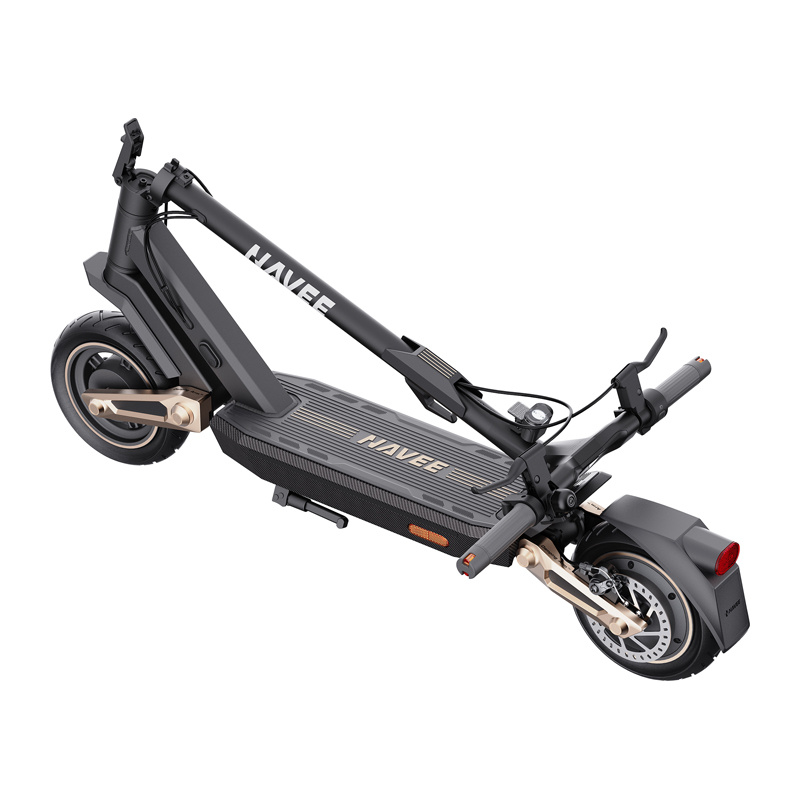 Trotinet elektrik NAVEE ST3 Pro, rrota 10", palosës, i zi