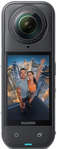 Kamerë aksion Insta360 X5 Ski Bundle, 8K 360°, rezistente ndaj ujit, e zezë