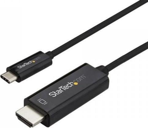 Kabllo USB C në HDMI StarTech.com CDP2HDMM1MB, 1 m, 4K 60Hz, e zezë