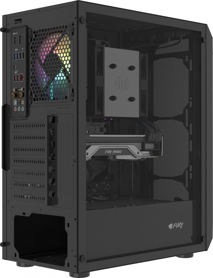 Kasë Fury Shobo SH4 RGB, Midi Tower