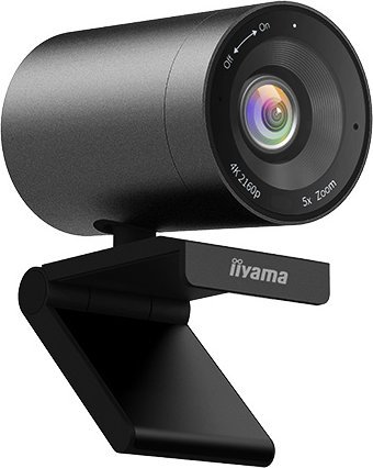 Kamerë interneti iiyama UC-CAM10PRO-1, 4K, 8.4MP, kënd 120°, USB-C, e zezë