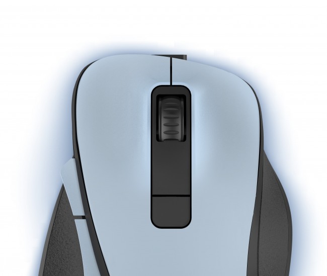 Maus pa tela Hama MW-500, optik 1600 dpi, ergonomik, blu e zezë