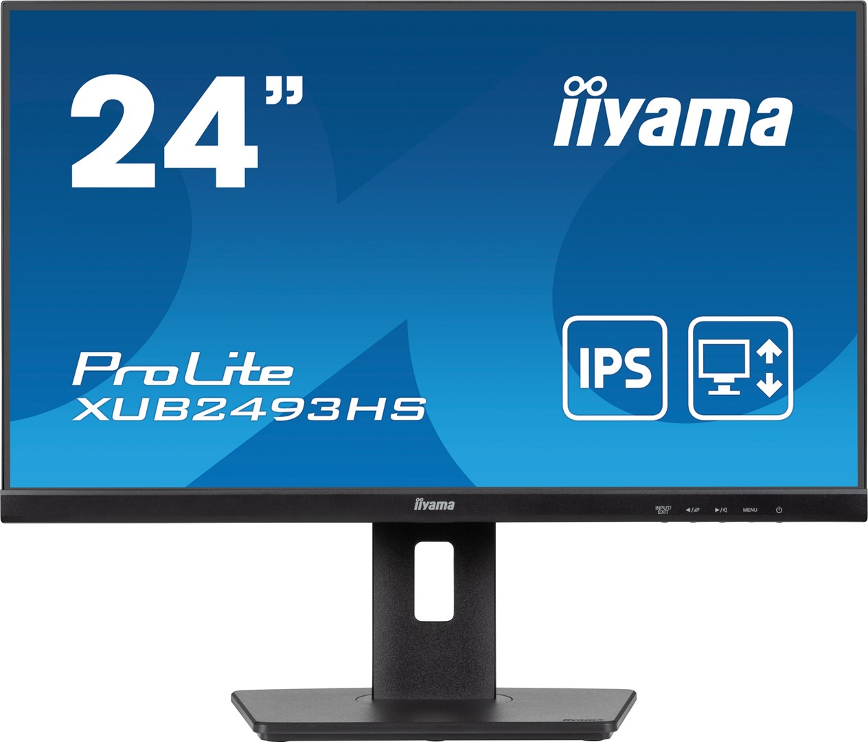 Monitor iiyama ProLite XUB2493HS-B6, 23.8", 1920 x 1080, Full HD, i zi