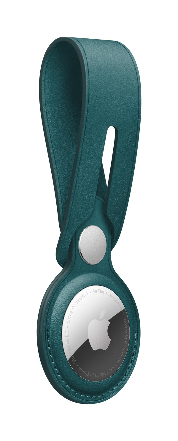 [OUTLET] Apple AirTag Leather Loop, Forest Green (Seasonal Summer2021)