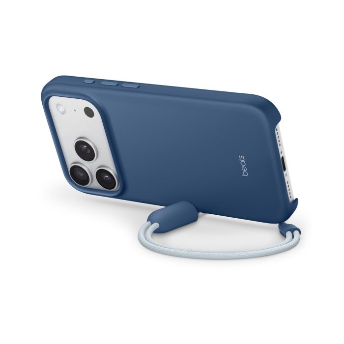 Beats iPhone 17 Pro Kickstand Case with MagSafe and Camera Control, Bedrock Blue 2