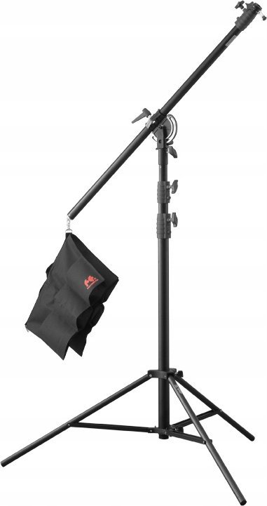 Tripi ndriçimi FalconEyes LSB-8 Boom Arm, alumini, profesional, i zi