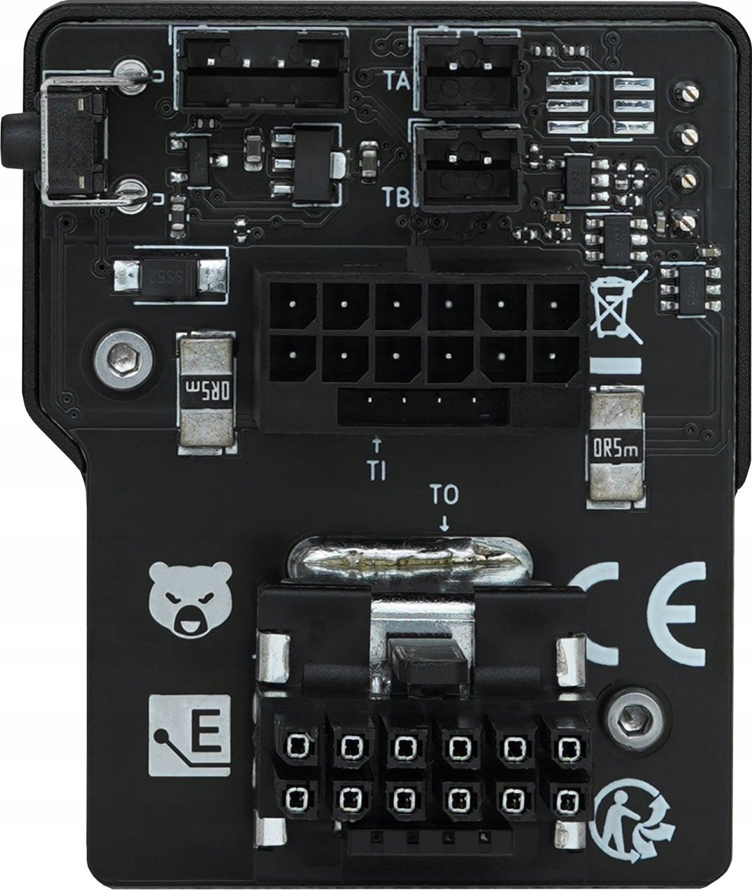 Monitor energjie GPU Thermal Grizzly WireView Pro, 1x 12VHPWR Reversed, ekran OLED, i zi