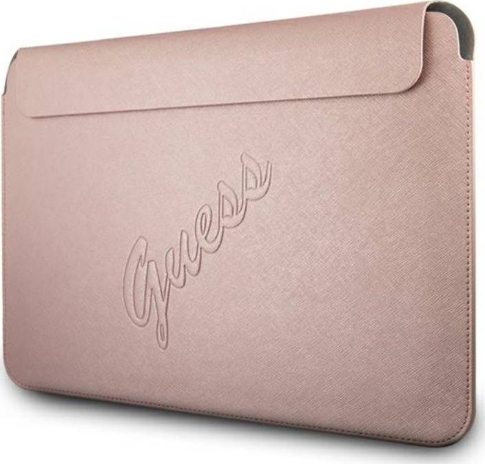 Mbrojtëse për laptop Guess Sleeve 13", rozë