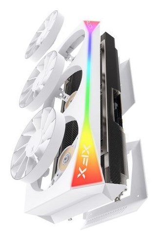 Kartelë grafike XFX RX 9070, 16 GB, GDDR6, e bardhë