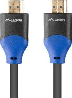 Kabllo Lanberg HDMI, 3 m, e zezë