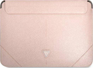 Guess Saffiano Triangle Logo футрола за лаптоп 16", Pink