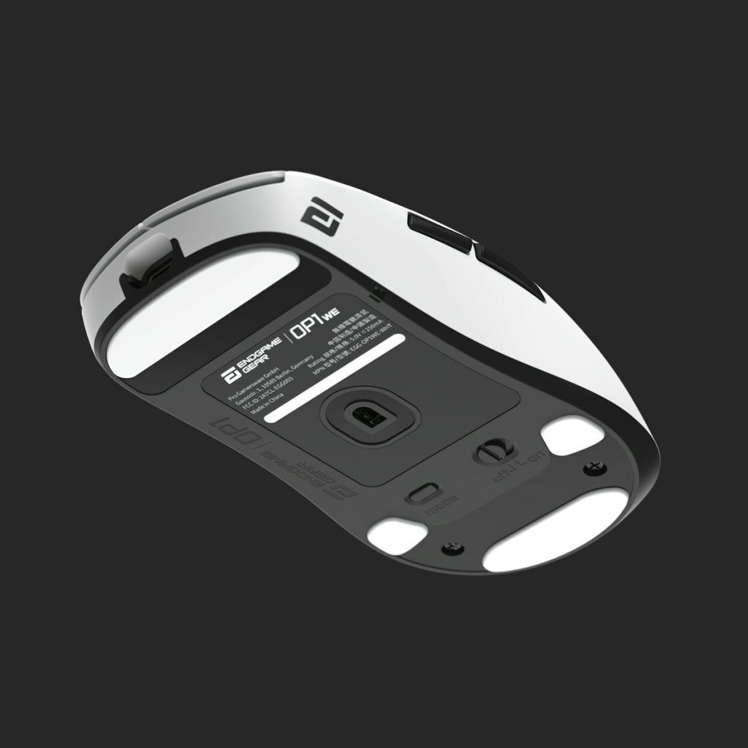 Maus gaming Endgame Gear OP1we, wireless, optik, i bardhë