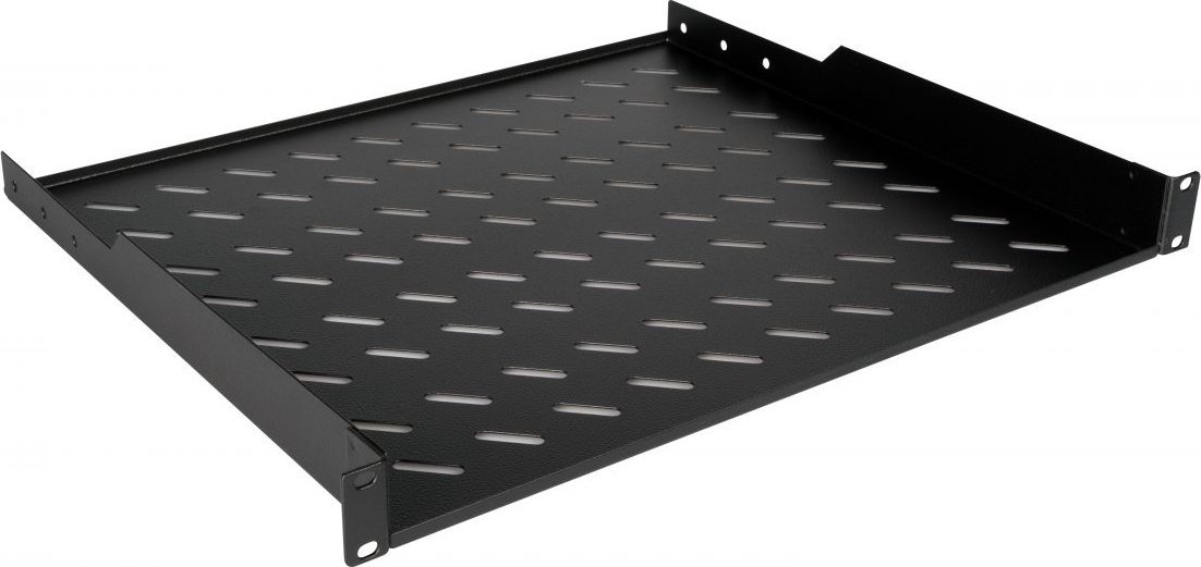 Raft i fiksuar për kabinet 19" LevelOne Equip 280618 EZFS-19-1-60-B, 1U, 600 mm, i zi