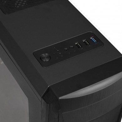 Kornizë kompjuteri IBOX ORCUS ORX14, ATX Micro ATX ITX, e zezë
