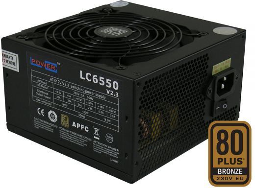 Furnizues energjie LC-Power LC6550 V2.2 550W