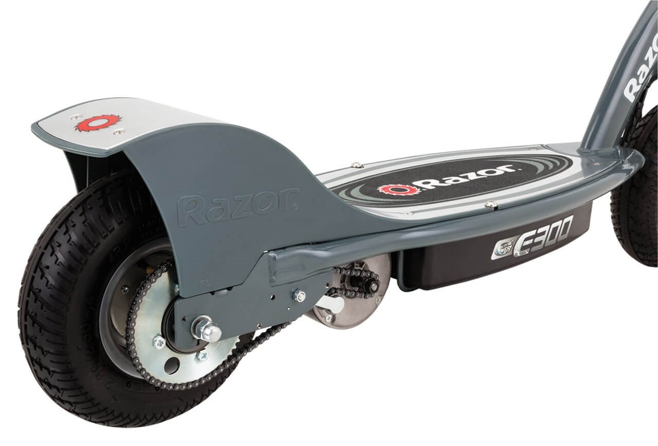 Trotinet elektrik Razor E300, 24V 250W, goma 9", gri mat