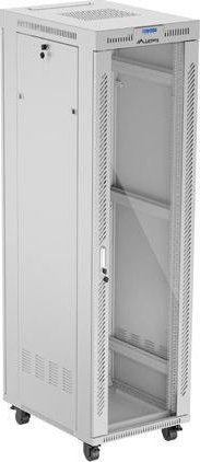 Kabinet rrjeti Lanberg FF01-6842-12SL 19", 600x800, me derë xhami, gri