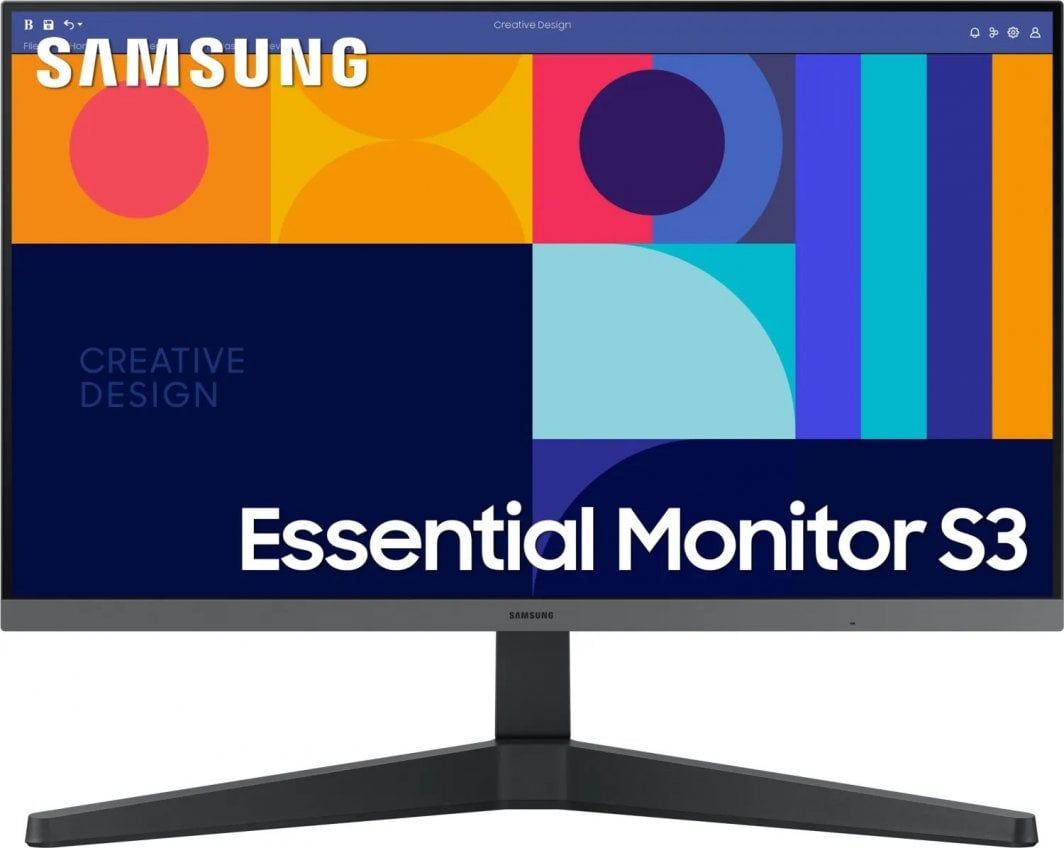 Monitor Samsung S33GC, 24", Full HD, i zi