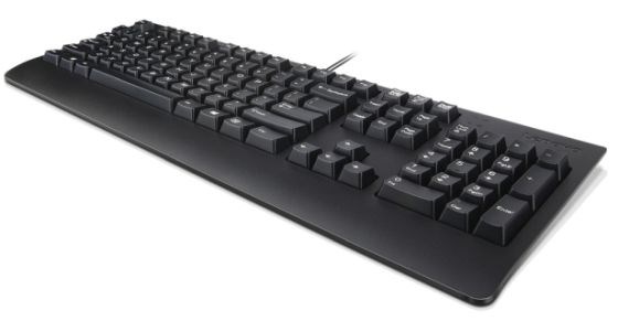 Tastierë Lenovo Preferred Pro II, USB, US English, e zezë