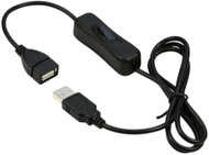 Kabllo zgjatuese USB 2.0 PREMIUMCORD kupaasw1, 1 m, me çelës, e zezë