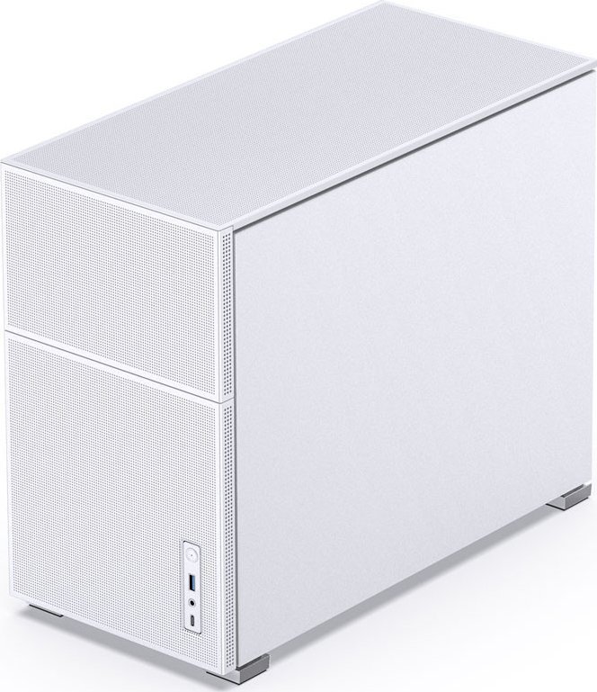 Kase kompjuteri Jonsbo D31 Mesh, Micro ATX, panel xhami, e bardhë
