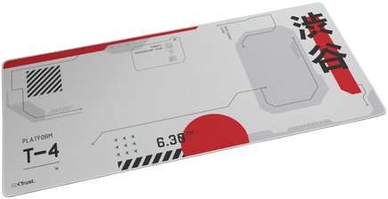Mousepad Trust GXT 759 XXL Japan 25717, sipërfaqe e madhe, motiv japonez, e bardhë 2