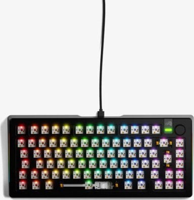 Tastierë mekanike Glorious GMMK 3 PRO 75%, barebone, me kabllo, e zezë