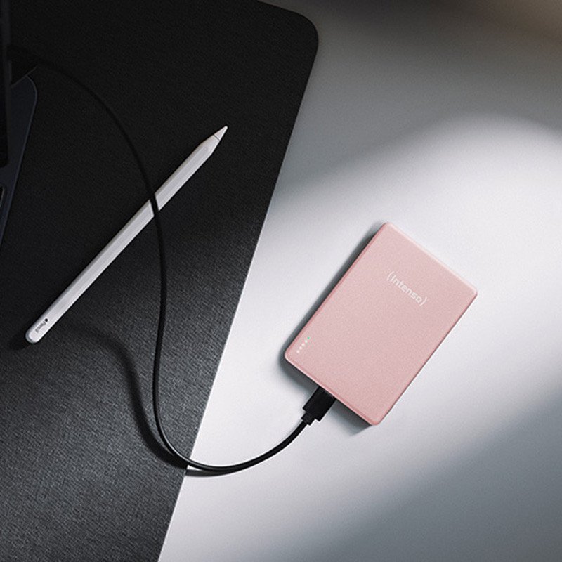 Powerbank Intenso MW10000, 10000mAh, USB C PD, rozë